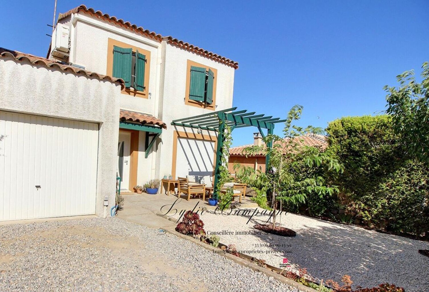 Jolie maison récente avec jardin, garage et panneaux photovoltaïques  11100 Narbonne — photo 1