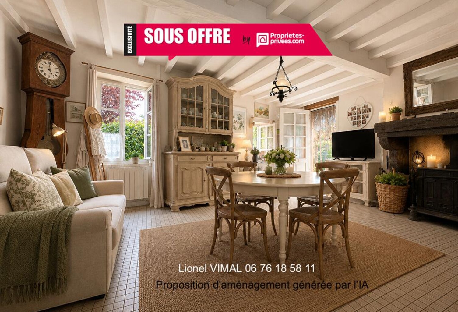 Maison de village 4 pièces avec garage, cave et terrain clos — photo 1