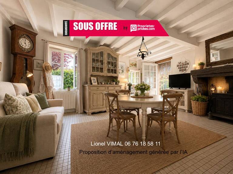 Maison de village 4 pièces avec garage, cave et terrain clos — photo 1