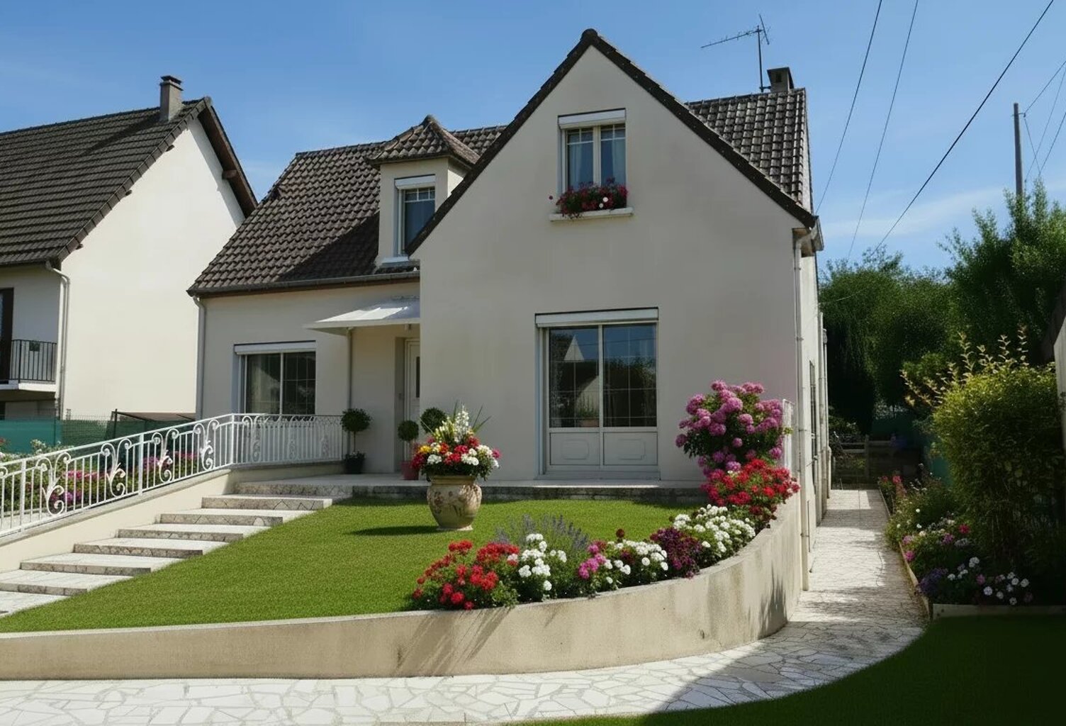BELLE MAISON FAMILIALE AVEC VÉRANDA CHAUFFÉE, JARDIN ET SOUS-SOL EXCEPTIONNEL ! — photo 1