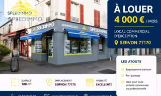 Commerce 4 Pièces 180 m² à louer à Servon (77170)