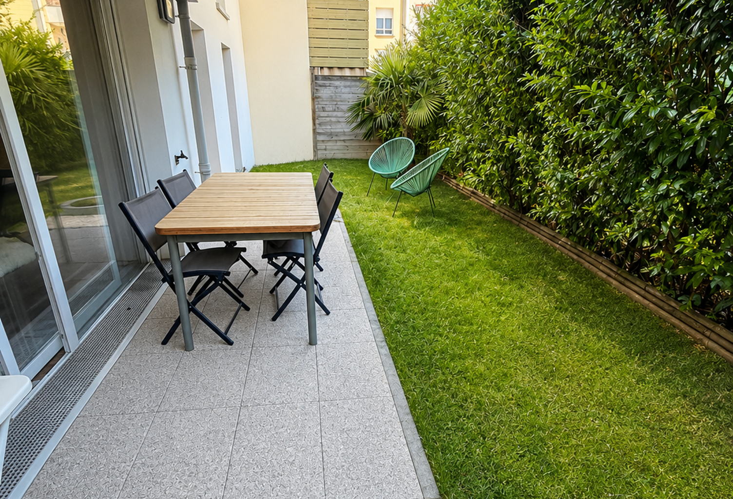 TINQUEUX Appartement T3 dans immeuble récent avec jardin et — photo 1