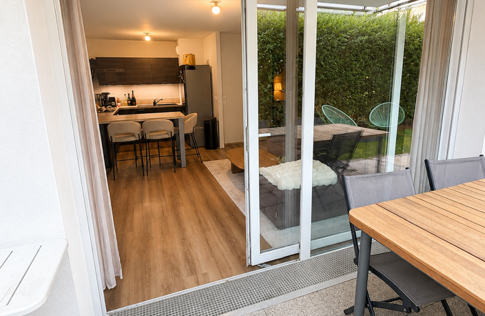 TINQUEUX Appartement T3 dans immeuble récent avec jardin et — photo 4
