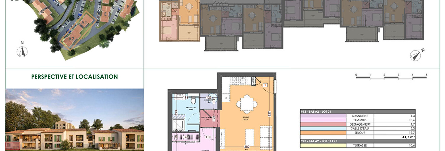 Appartement 2 Pièces 42 m² à vendre à Vescovato (20215)