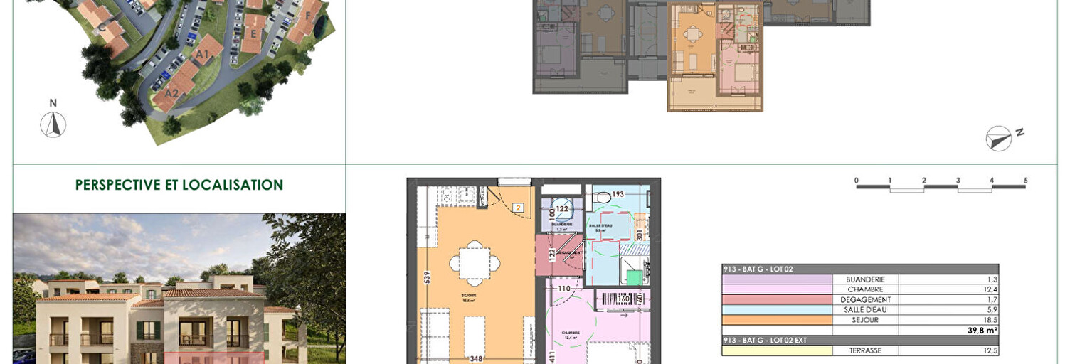 Appartement 2 Pièces 40 m² à vendre à Vescovato (20215)