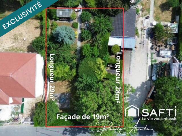 Terrain à bâtir 569m² - Belle façade - Servon 77170 — photo du bien