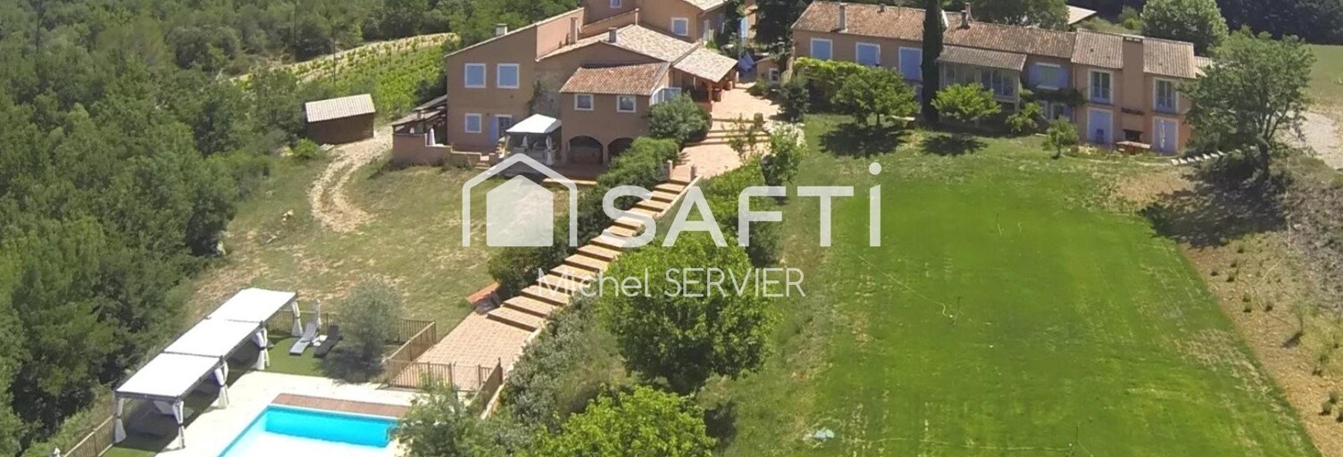 Maison 30 Pièces 879 m² à vendre à Châteauvert (83670)