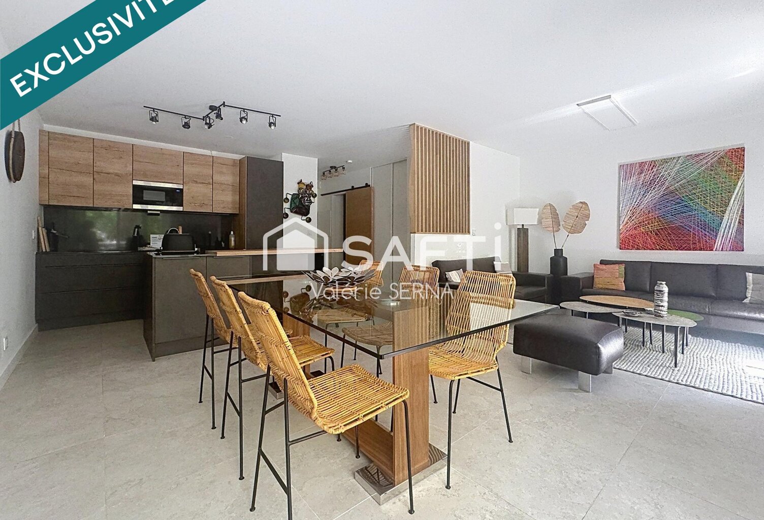 La Hume - Élégant appartement T5 de 95 m² avec jardin privatif, terrasse, garage, piscine. Très belles prestations — photo 1