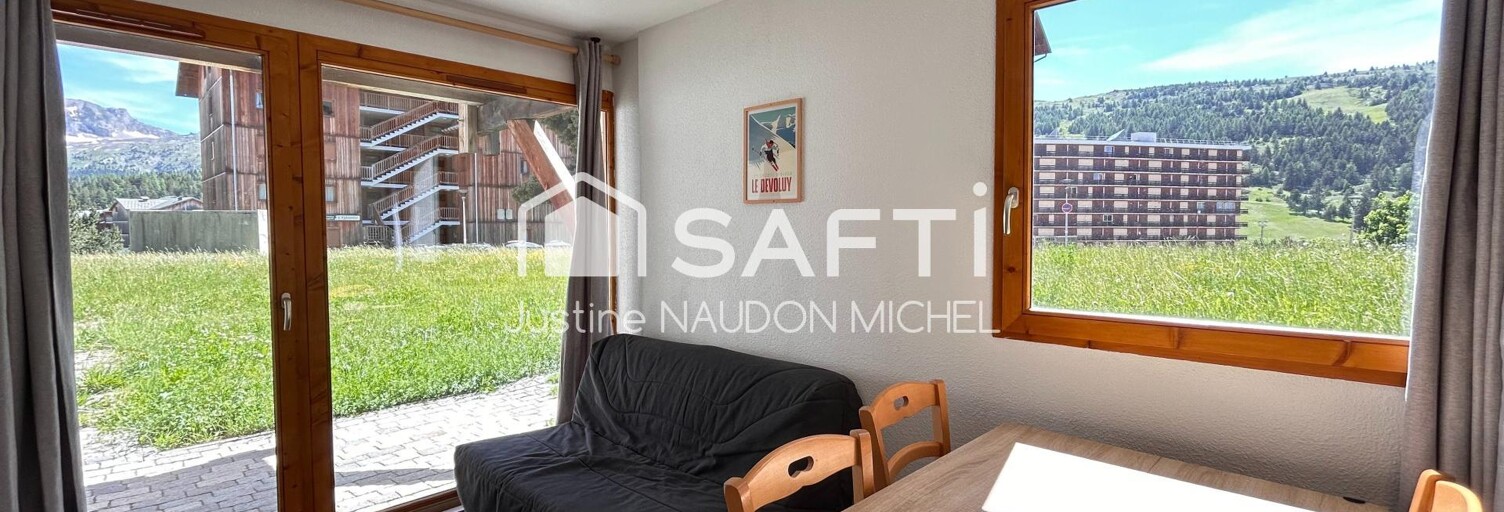 Appartement 3 Pièces 30 m² à vendre à Le Dévoluy (05250)