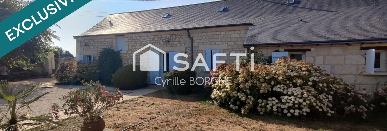 Maison 8 Pièces 199 m² à vendre à La Chapelle-sur-Loire (37140)