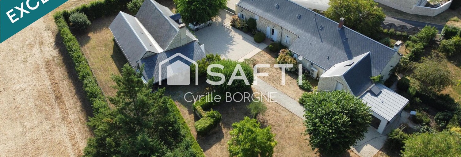 Maison 8 Pièces 199 m² à vendre à La Chapelle-sur-Loire (37140)