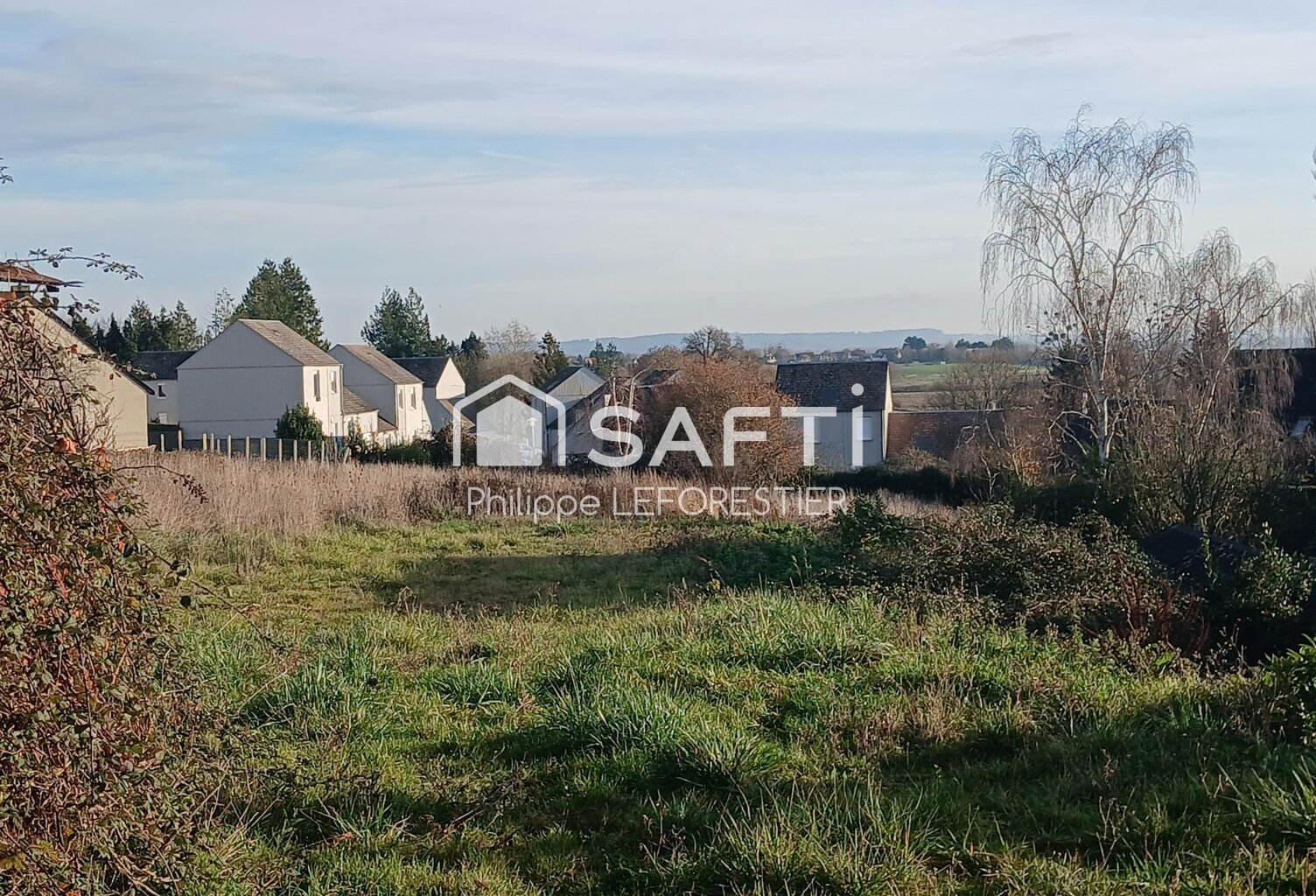 Troarn. Terrain viabilisé de 1283 m². — photo 1