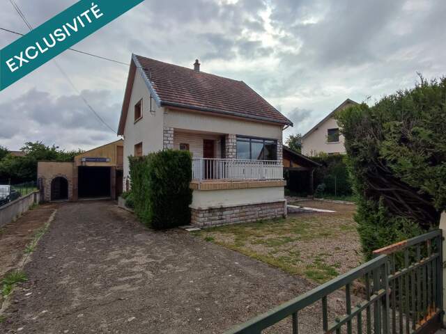 maison sur sous-sol à rénover, 3 chambres, annexes importantes. — photo du bien