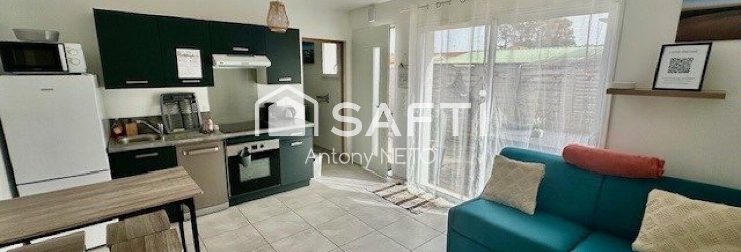 Appartement 1 Pièce 23 m² à vendre à Gujan-Mestras (33470)