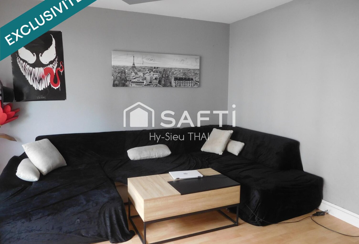 Appartement T4, 1er étage, 80 m2, 3 Chambres, 2 Balcons, Garage, Parking, Cave, Grenier, — photo 1