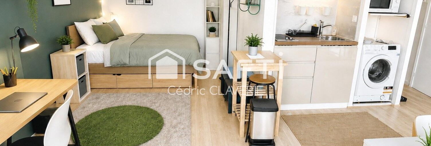 Appartement 1 Pièce 31 m² à vendre à Bordeaux (33000)
