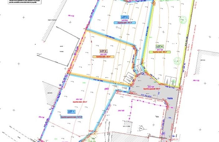 Vente Terrain à bâtir 745 m&sup2; — photo 3