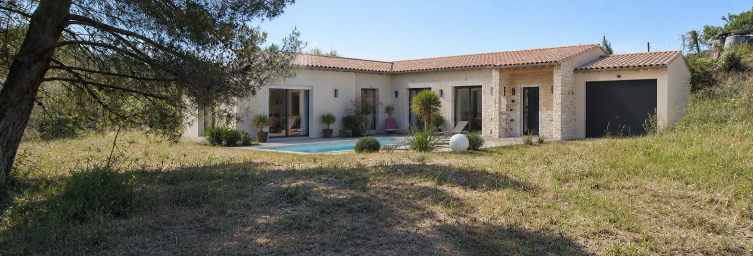 Terrain  1318 m² à vendre à Villeneuve-les-Corbières (11360)