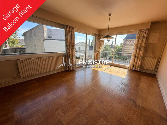 Appartement à vendre - Les Gobelins - 100 m² - 2 chambres - Grand balcon filant, garage — photo du bien