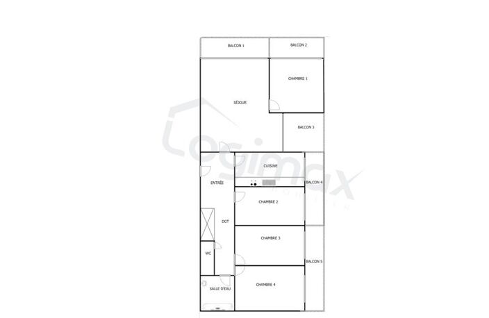 Vente appartement 5 pièces 100 m² La Rochelle (17000) — photo 2