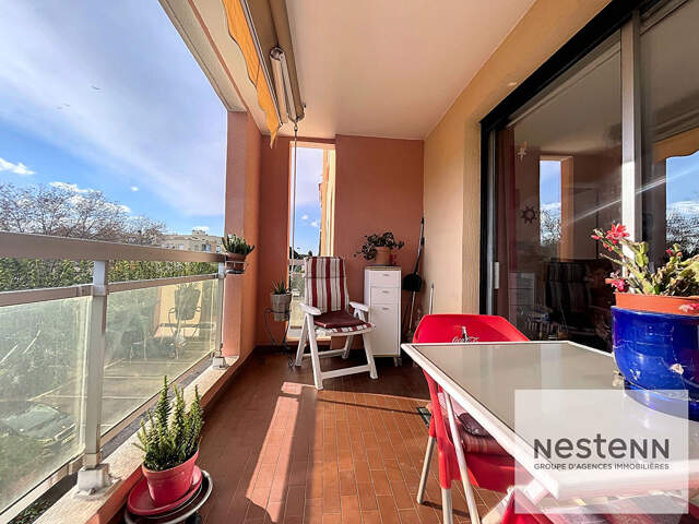 Grand T2 de 47 m² avec terrasse plein Sud, parking et cave — photo du bien