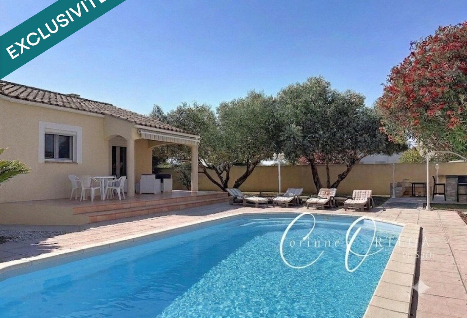 Villa plain pied 4 chambres piscine - studio et dépendances — photo 1