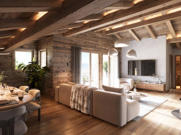 Cordon entre Sallanches et Combloux, vous propose l'habitat unique de Haute Savoie — photo 1