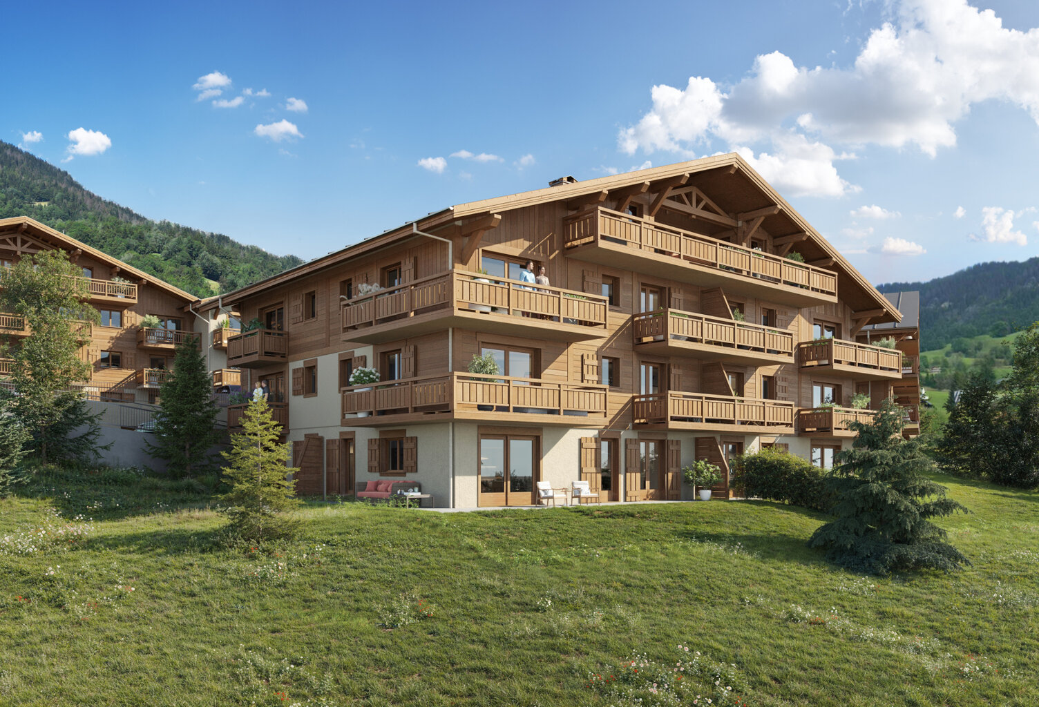 Cordon entre Sallanches et Combloux, vous propose l'habitat unique de Haute Savoie — photo 1