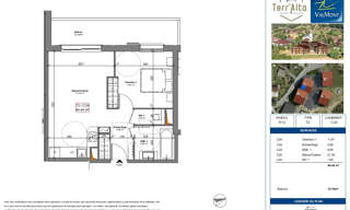 Appartement 2 Pièces 44 m² à vendre à Cordon (74700)