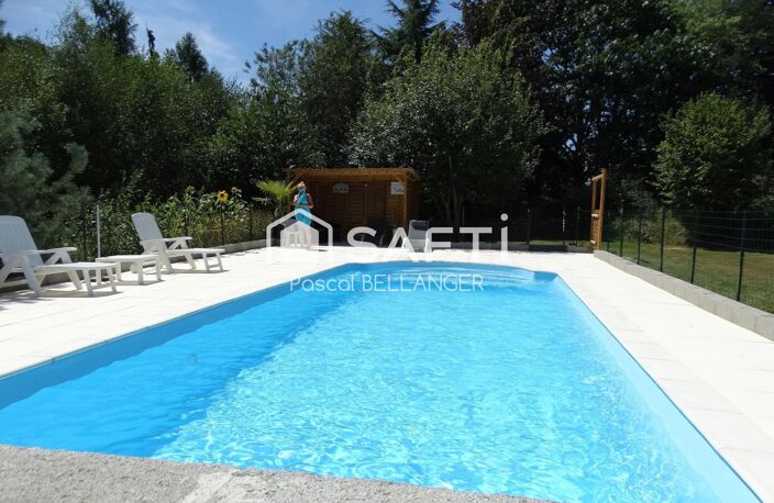 Rare à la vente : propriété avec gîte indépendant, piscine et vue montagne  Teilhet — photo 4
