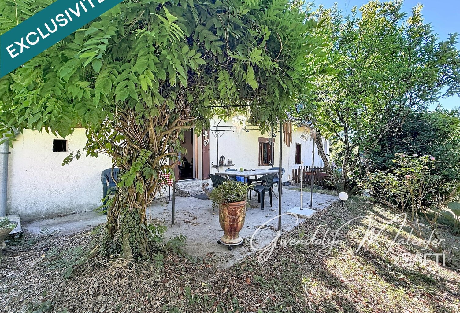 SOUS OFFRE D'ACHAT --- Maison en pierres de plain pied — photo 1