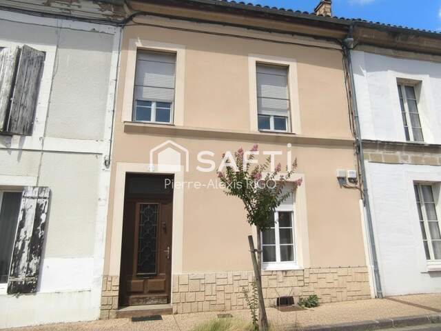 Maison ville Lauzun 87m², 3 ch, garage, 185500€ — photo du bien