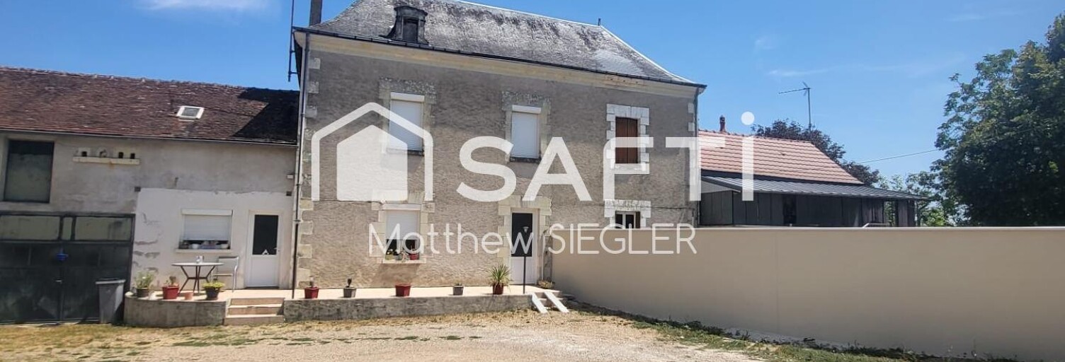 Maison 4 Pièces 90 m² à vendre à Antogny-le-Tillac (37800)