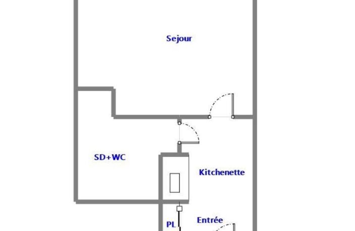 Vente Appartement 1 pièce — photo 2