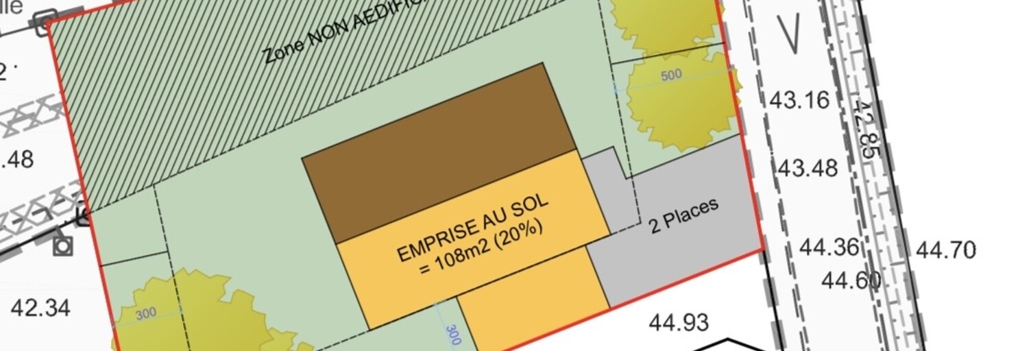 Terrain  540 m² à vendre à Arbonne (64210)
