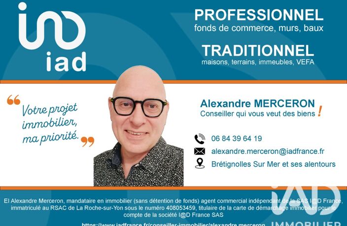 Vente Local commercial 70 m&sup2; — photo 2