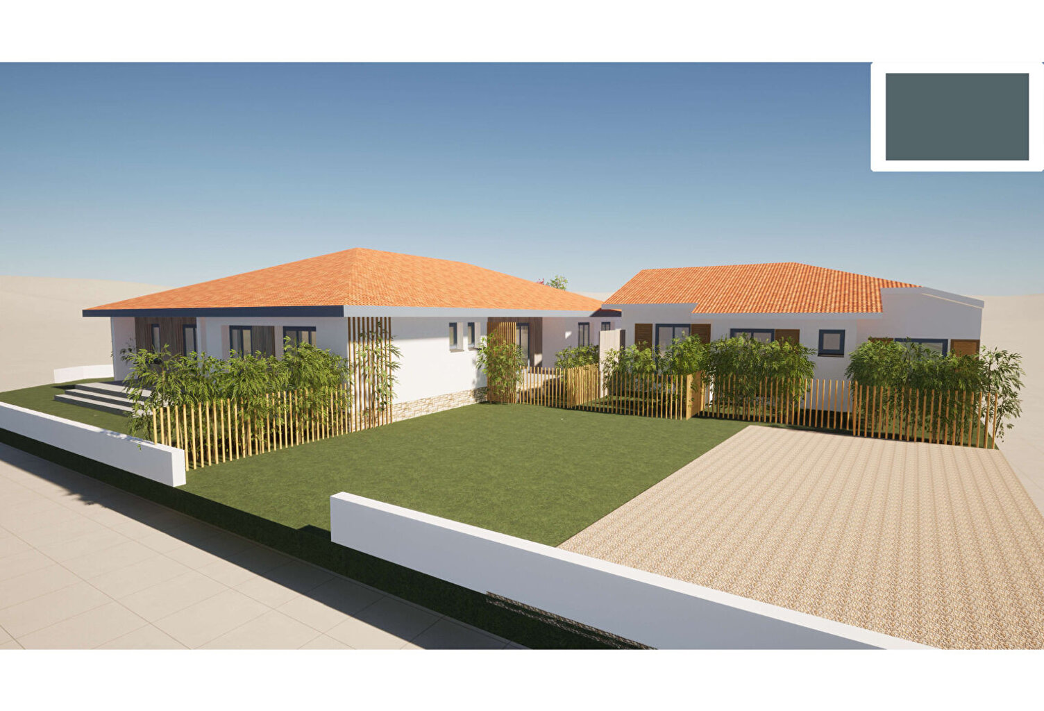 CAPBRETON TRIANGLE D'OR ? À 300 M DE LA PLAGE, T2 AVEC JARDIN ET PARKING PRIVATIF — photo 1