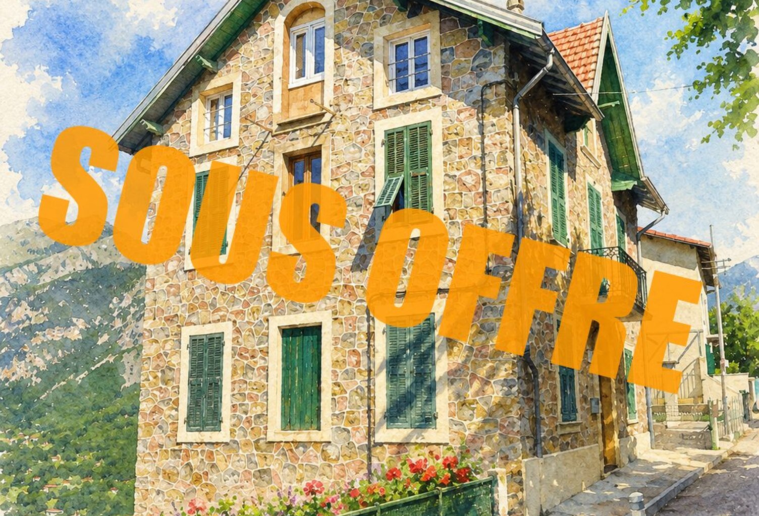 SOUS OFFRE - Charmant 2 pièces avec balcon et vue panoramique — photo 1