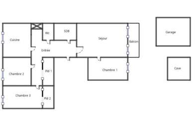 Appartement 4 pièces 99000 €