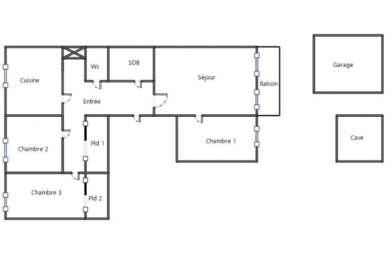 Appartement 4 pièces 99000 €