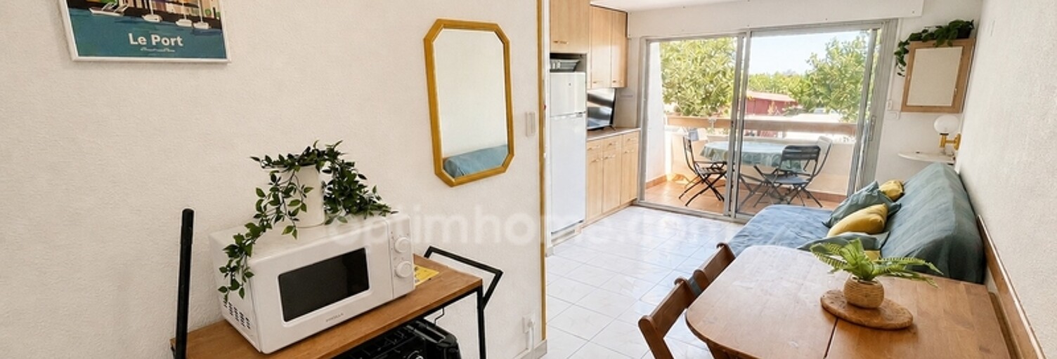 Appartement 2 Pièces 24 m² à vendre à Marseillan (34340)