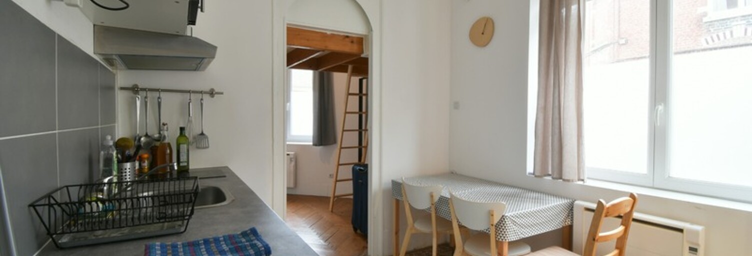 Appartement 1 Pièce 21 m² à louer à Lille (59000)
