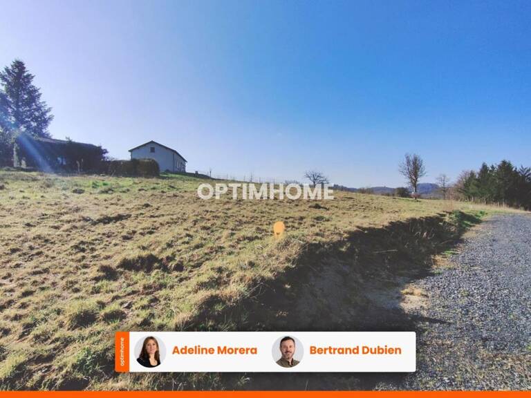 EXCLUSIVITE / Très beau terrain viabilisé 1170 m² /  63520 ESTANDEUIL — photo 1
