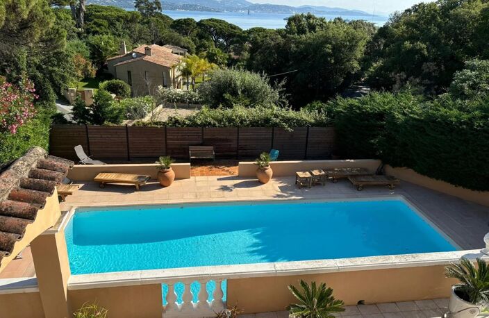 GASSIN – VILLA AVEC VUE MER À QUELQUES MINUTES DE SAINT-TROPEZ — photo 5