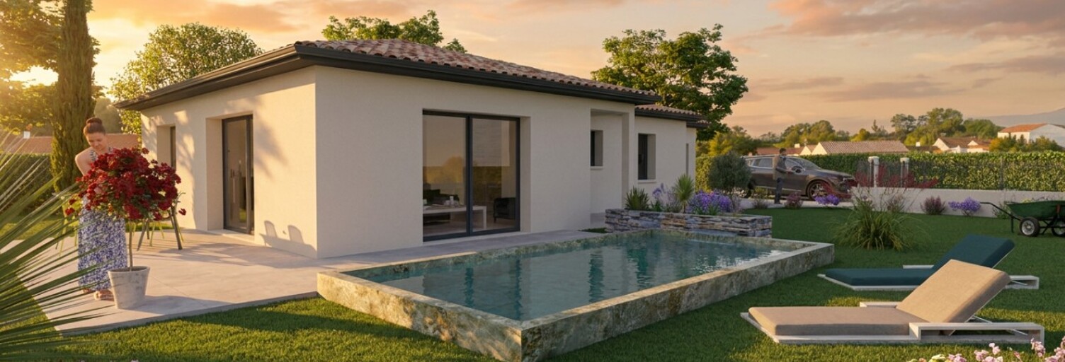 Maison 93 m² à construire Saint-Maurice-sur-Eygues (26110)