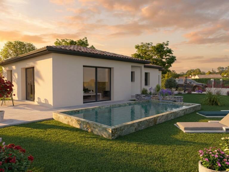 Maison neuve 93 m² avec vue sur le Mont Ventoux – Saint-Maurice-sur-Eygues (26110) — photo 1