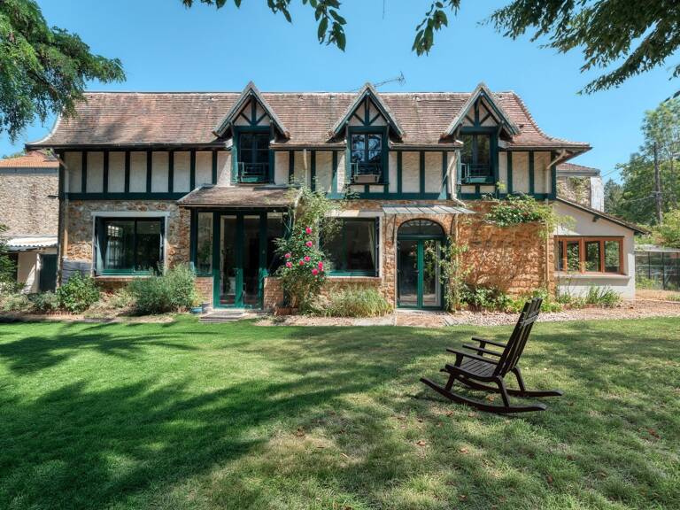 Maison à vendre 7 pièces ORSAY (91), centre-ville, 5 chambres, charme et authenticité, magnifique jardin — photo 1