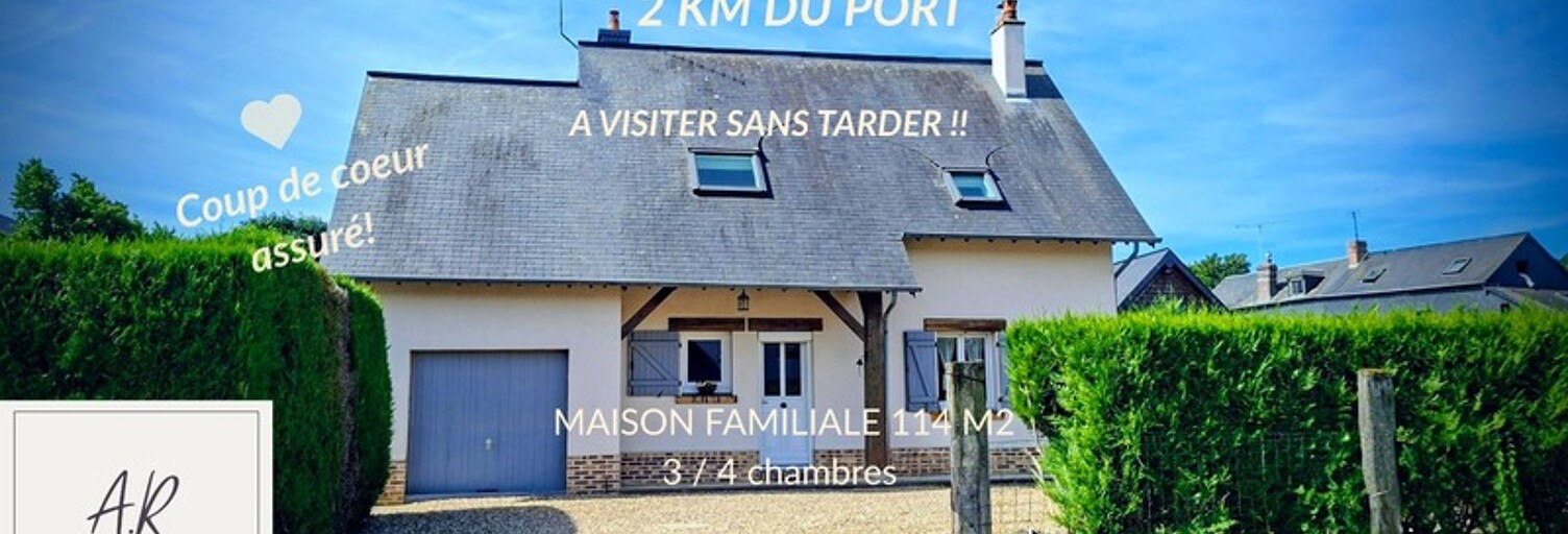 Maison 4 Pièces 114 m² à vendre à La Rivière-Saint-Sauveur (14600)