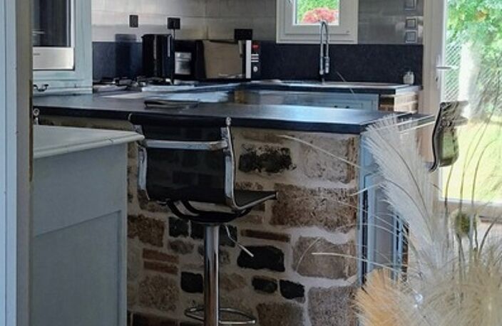 MAISON 114 M2 - 3/4 CHAMBRES - JARDIN - GARAGE ET ATELIER A HONFLEUR / LA RIVIERE-SAINT-SAUVEUR — photo 4