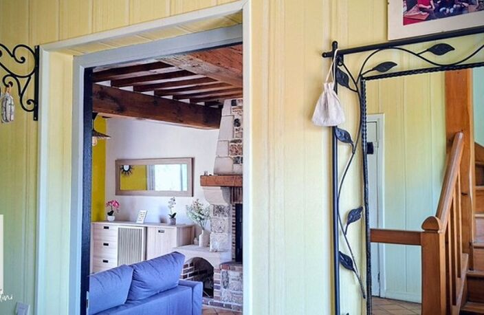 MAISON 114 M2 - 3/4 CHAMBRES - JARDIN - GARAGE ET ATELIER A HONFLEUR / LA RIVIERE-SAINT-SAUVEUR — photo 5